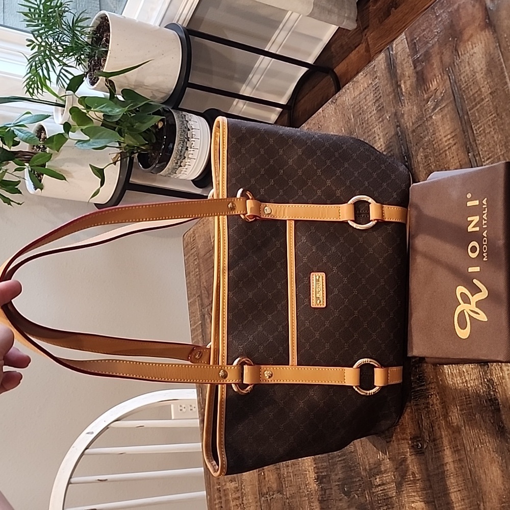 Rioni Handbag Genuine Leather